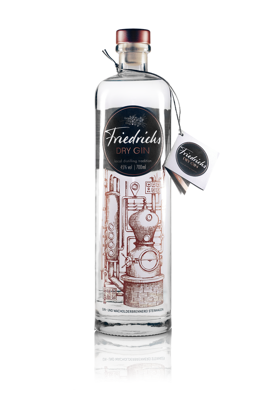 Blondie Dry Gin bottle